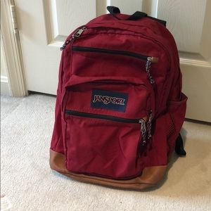 Used Jansport red backpack